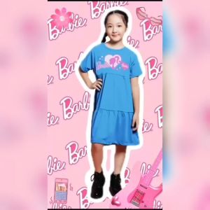 Muba by Little Pineapple Mini Dress Barbie Anak 4-9Y