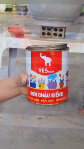 [ Tặng Cọ Nhiều Màu Sắc ] Sơn Chậu Kiểng Hệ Thơm Yespaint ( Bền màu Bóng đẹp nhiều màu sắc )