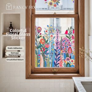 fancy fix | Floral Artistic High-End Decoration Window Film