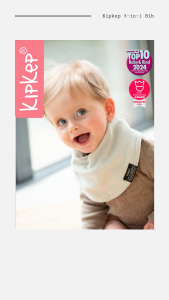 KipKep Newborn Baby Bibs | 3-in-1 Versatile Hydrophilic Cotton Bib Burp Cloth and Bandana Drool Bibs | Pack of 2