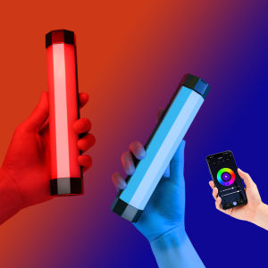LUXCEO P200 RGB Video Light Tube Handheld LED Photography Lamp Colorful CRI 95+ 3000K-6000K Photo Vlog Lighting