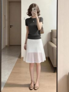 CHANGTONG | Chic Stylish Korean Two-Piece Dress Set