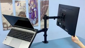ขาตั้งจอคอม+Notebook รุ่นM10 รองรับหน้าจอ32และรองรับโน๊ตบุ๊คได้ถึง17 จัดระเบียบโต๊ะทำงาน ปรับระดับได้