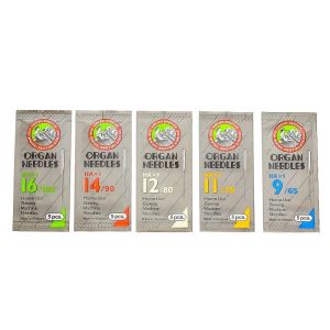 5pcs/Pack Household Sewing Machine Needles HAX1 Sewing Needles for SINGER BROTHER Size 89101112141618