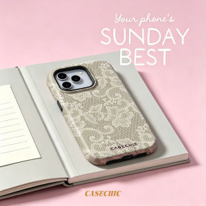 Potdemiel | Vintage Hibiscus Bloom For Case For iPhone 17 16 15 Pro Max TPU Anti-Scratch Outer Shell Raised Screen CaseChic