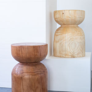 Rongju Wabi-Sabi Style Root Carving Coffee Table Low Chair Solid Wood Side Table Original Wood Dunny Homestay Decoration