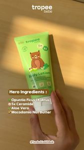 Tropee Bebe Body Lotion for Sensitive Skin 150ml