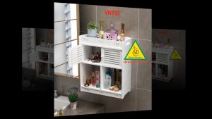 TỦ NHÀ TẮM CHỐNG THẤM NƯỚC VNT14- NỘI THẤT LẮP RÁP