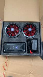 Áo điều hoà AKITA 21V mới nhất 2025  96.000mAH -pin 24V cho Quạt chạy từ 12h-20h [ CHÍNH HÃNG - BH 1 NĂM] ==> Áo Chất liệu KAKI 3/1 giữ nhiệt và gió rất tốt