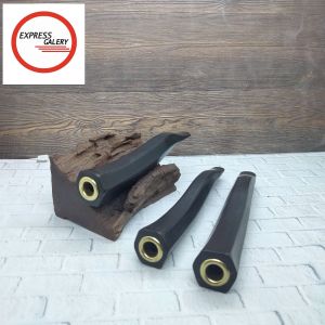 Once pipa sedotan kayu galih kelor hitam segi enam model S B85