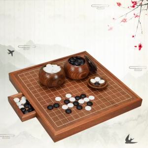WeiQi Chess Set Board Game Board Games For Family Weiqi Chinese Chess Board Game Large Solid Wood Chessboard 围棋