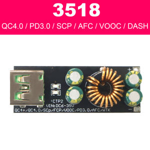 SW3518S SW3516S 6-35V QC4.0 QC3.0 PD SCP FCP Fast Charger Buck-Boost Module for Phone Power Bank 18650 DIY USB Type-C