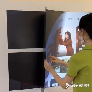 [YEAR END CLEARANCE SALES!] GENERATION 3 100 INCH DAYLIGHT (ALR) MAGNETIC PROJECTOR SCREEN with 120 DEGREE VIEWING ANGLE