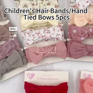 ByKiddos - Set Bandana Pita Bayi Premium / Headband Anak Kain Motif 1 SET 3 PCS