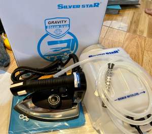 [Free Ship] Bàn Là Ủi Hơi Nước Công Nghiệp ( Tặng Mặt nạ chống dính)