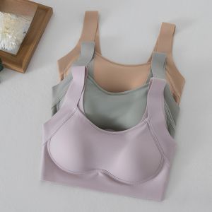 Yan Huan Seamless Womens Underwear 2024 New Summer Best Seller Small Chest Gathered Push Up Anti Sagging Auxiliary Breast Collection Beautiful Back Vest Bra