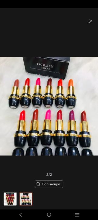 Ready kalimantan Dolby 3000 lipstick angin angin | Lazada Indonesia