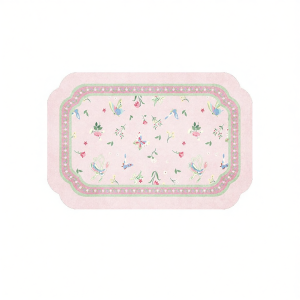 YUNHAOBUYI | Butterfly Shaped New Chinese Style Bathroom Mat