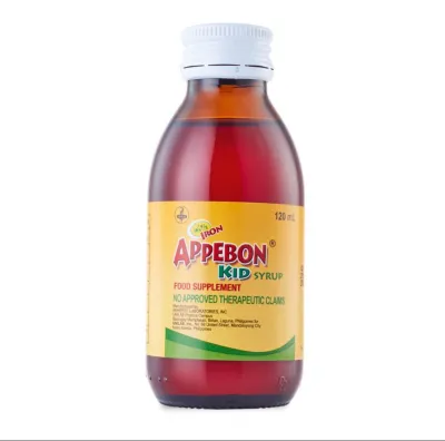 Appebon Kids Syrup 120ml - with Iron Vitamins Food Supplement