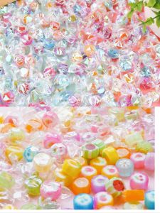 Mini Fruit Slice Candy Thousand Paper Mini Fruit Slice Candy Mix Fruit Candy 500g Gifts Festival Casual Snack Hard Candy