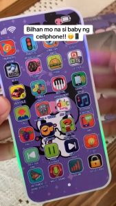 kids smart phone Baby early education toys Chinese music simulation mobile phone toys Baby Kids Learning Phone English