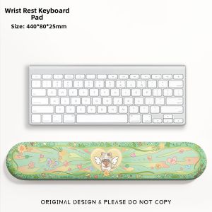 KALLDUN | Cute Aesthetic Soft Desk Mouse Pad Wrist Support for Women