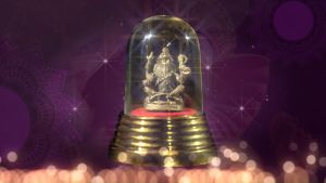 องค์พระพิฆเนศทองเหลือง ตั้งโต๊ะ ติดรถ ปาง พระสิทธิ คณปติ (Siddhi Ganapati) ปางประทานความสมบูรณ์ ความปลอดภัย และทรัพย์สมบัติ