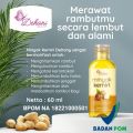 Minyak kemiri penumbuh rambut. 