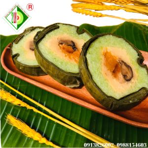 [Bánh tét Trà Cuôn Hai Lý tại Trà Vinh] Bánh Tét Chay Thập Cẩm