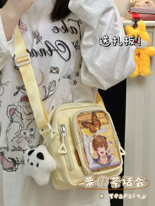 Snack Volume Bar Cartoon Backpack Japanese Style Secondary Element Casual Small Bags Female Cute Crossbody Bag Student Party Mobile Phone Bag