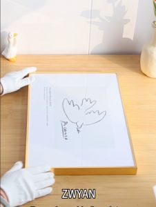 A1 A2 A3 A4 Ins Aluminum Alloy Ultra-Thin Photo Frame Large Size Picture Frame Wall Decoration Accessories Without Mat