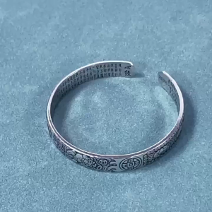 Piyao Bracelet Lucky Charm PiXiu With Money Coin Amulet Vintage Silver Bracelet For Men and Women Fashion Jewelry Couple Bracelet