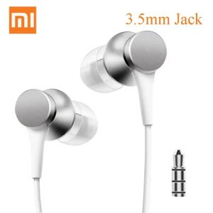 Original Xiaomi Bass Sound Earphone Wired 3.5MM In-ear Sport Music Headphone with Mic HiFi Gaming Headset For Android Smartphone