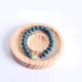 Vòng Tay Đá Thảo Dược Tự Nhiên Thủ Công Unisex, Thiết Kế Ngũ Hành, Hương Trầm Chùa, Hạt Tròn Thời Trang, Phụ Kiện.. 