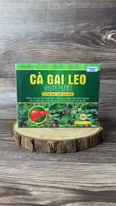 Vỉ - Bổ gan Cà Gai Leo GOLDTEX bảo vệ gan giải độc gan  hạ men gan tăng cường chức năng gan - HỘP 50 viên ( Vỉ )