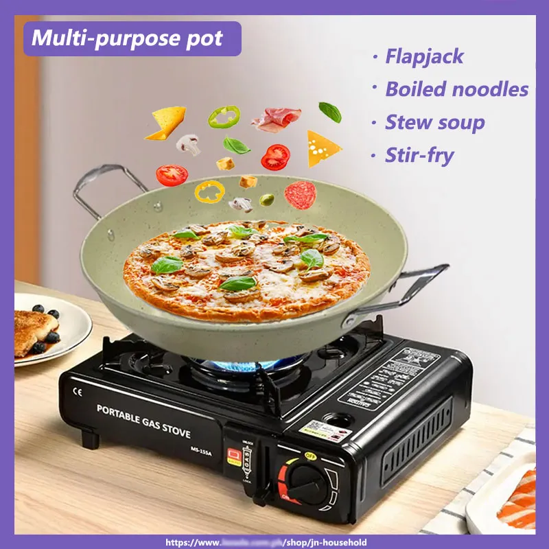 Non Stick Frying Pan Kitchen ware Cookware Set Non-stick milk pot and soup  pot Suitable for Induction Cooker Gas Stove
