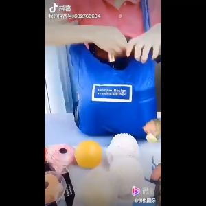 Multi-Function Folding Telescopic Storage Bag Reusable Small Disc Foldable Reusable shopping bag