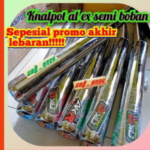 knalpot bobok kerucut asli model c17 c33 c20rr tipe al - ex semi boban bobin