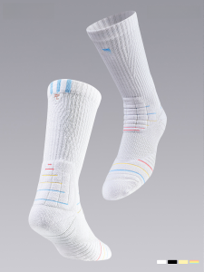 Elite Mens Basketball Socks High-Tech Towel Bottom Anti-Slip Thick Long Tube Power Strength Autumn Winter Sports Fans Goods