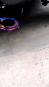 PERODUA ALZA MUFFLER Exhaust Pipe Tip Extension Bodykit Modified Tail pipe throat Ekzos Sambungan aksesori alza m500