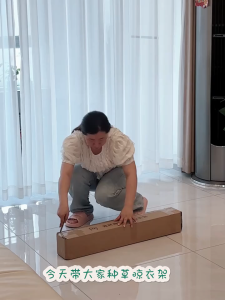 Floor Home Bedroom Laundry Hanger Balcony Folding Clothes Rack Home Space Saving Clothes Drying Racks Indoor Hangers for Clothes