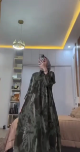 Vega Set Tunik - One Set Wanita Kekinian Rayon Diamond Baju Setelan Wanita Celana Kulot LD 110 cm