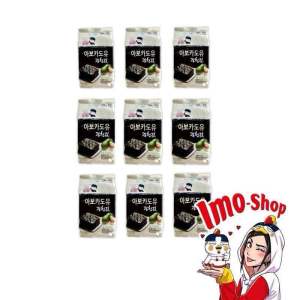Captain Lee Avocado Oil Korean Instant Seaweed Snack 9pcs