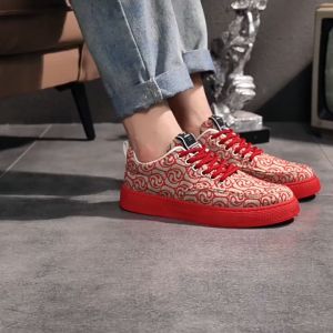 READY STOCK✨ Sneakers for Men 2024 New Versatile Casual Low Cut Embroidery Shoes