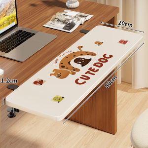 Folding Extendable Desk Extension Board Keyboard Tray Arm Support