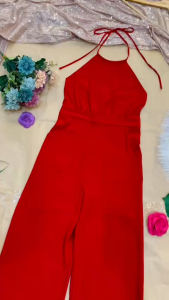 🌹 MYDU SALE | MSP 2188 – Jumpsuit Yếm Cổ Thắt Cách Điệu – Tôn Dáng Cực Xinh