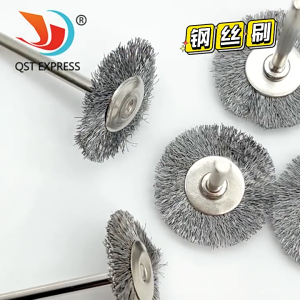 45Pcs Wire Pen Brush Wire Wheel Brushes Set Kit With 3 Types Of Brushes Rust Removal Brush Set