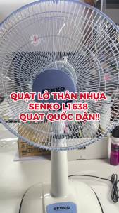 Quạt Điện Đứng Senko L1638 - 3 Cánh 39cm Công Suất 47W Giao Màu Ngẫu Nhiên 5 Màu 3 Mức Tốc Độ Chỉ giao màu ngẫu nhiên - Hàng Chính Hãng