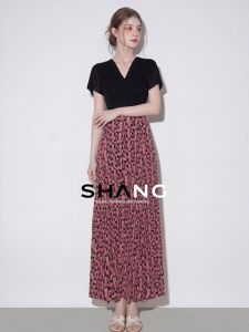 SHANGSHA | Unique French Romantic Elegant Floral Patchwork Dress