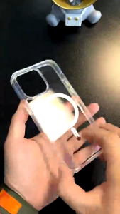 [Authentic] Dux Ducis Clin Magnet Wireless Series Crystal Clear Transparent Case For Apple iPhone 15 Pro/ 15 Pro Max